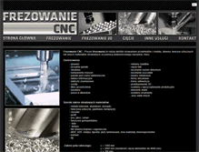 Tablet Screenshot of frezowanie-cnc.eu